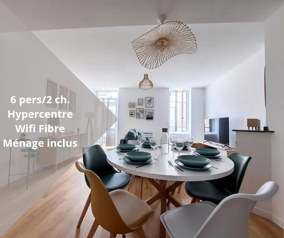 Le Nordique - 2 Chambres - Fibre Wifi - Netflix - Menage Inclus Tarbes Eksteriør bilde
